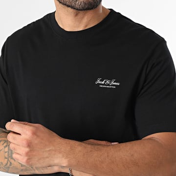 Jack And Jones - T-Shirt Archive Graphic Zwart