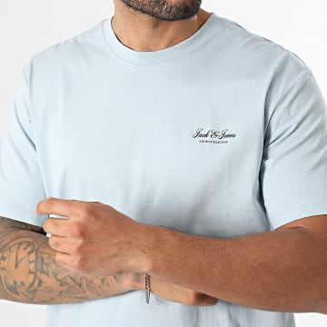 Jack And Jones - T-Shirt Archive Graphic Lichtblauw