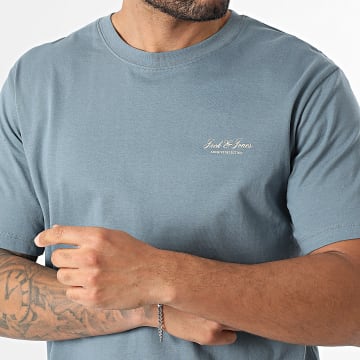 Jack And Jones - T-Shirt Archive Graphic Grijs Blauw