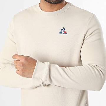 Le Coq Sportif - Felpa Crewneck Essentials 2610326 Beige
