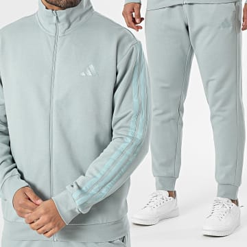 Adidas Performance - Conjunto De Chándal A Bandas 3 Stripes KC0697 Verde Claro