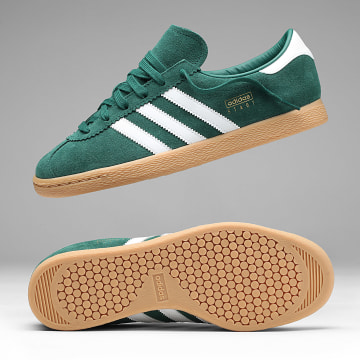 Adidas Originals - Sneakers Stadt JI1883 Collegiate Groen Footwear Wit Goud Metallic