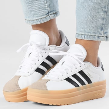 Adidas Sportswear - Baskets Femme VL Court Bold J JP5074 Footwear White Core Black Wonder Beige