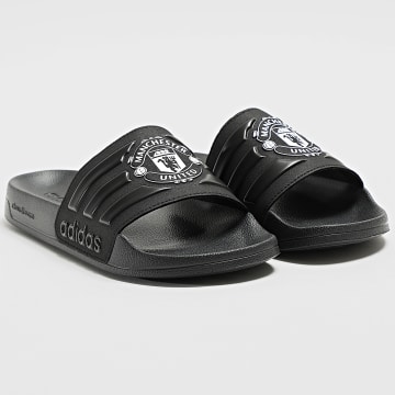 Adidas Sportswear - Claquettes Adilette Shower Manchester United HQ2591 Noir