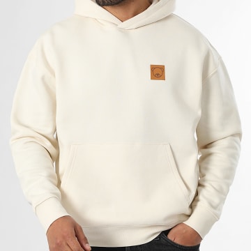Teddy Yacht Club - Sweat Capuche Relaxed Brown Box Beige