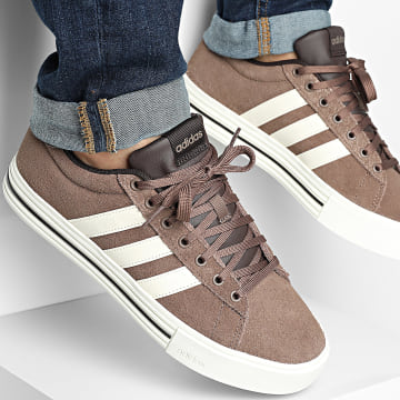 Adidas Sportswear - Baskets Daily 4.0 IH1591 Earth Strata Off White Aurora Coffee