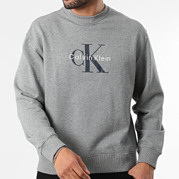 Calvin Klein - Sweat Crewneck RD242G Gris Chiné