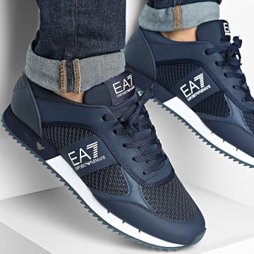 EA7 Emporio Armani - Zapatillas 7X000334-AF18610 Azul Marino Blanco
