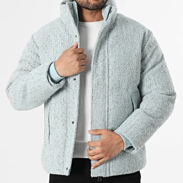 Frilivin - Doudoune J65 Bleu Clair Chiné