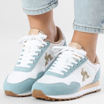Le Coq Sportif - Zapatilla Mujer Astra 2 2510542 Blanco Óptico Azul Cristal