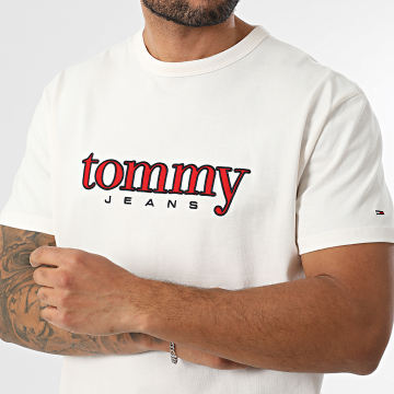 Tommy Jeans - Tee Shirt Applique Graphic 2719 Beige Clair