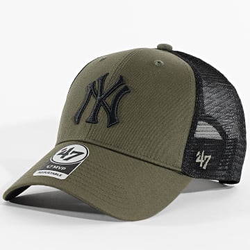 '47 Brand - Casquette Trucker MVP NY Yankees BRANS17CTP Vert Kaki Noir