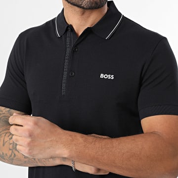 BOSS - Polo Manches Courtes Paule 4 50506195 Noir