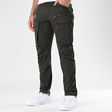 G-Star - Pantalon Cargo Rovic Zip 3D Tapered D02190-5126 Vert Kaki Foncé