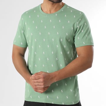 Polo Ralph Lauren - T-Shirt All Over Spieler Grün
