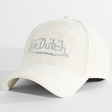 Von Dutch - Kappe Velours Weiß