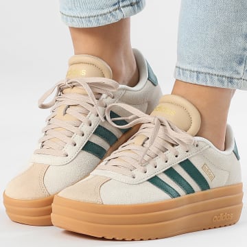 Adidas Sportswear - Baskets Femme VL Court Bold KJ6810 Cream White Core Green Magic Beige