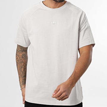 Adidas Originals - Tee Shirt Oversize A Bandes Essential KD3936 Beige