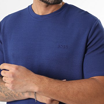 BOSS - T-Shirt Rib 50527377 Blu Profondo