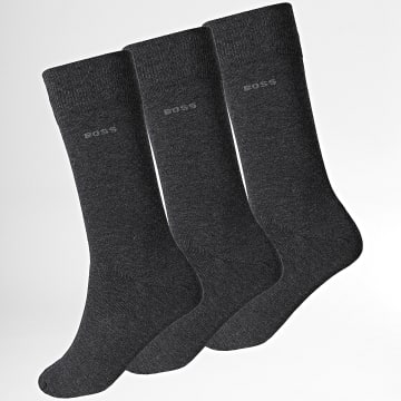 BOSS - Pack aus 3 Paar Socken 50469839 Schwarz Meliert