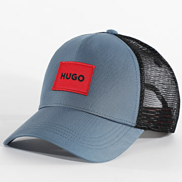 HUGO - Casquette Trucker Kody 50519398 Bleu Gris Noir