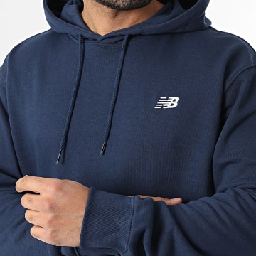 New Balance - Sweat Capuche MT41508 Bleu Marine