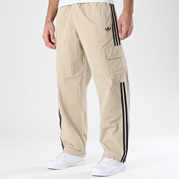 Adidas Originals - Pantalón Cargo con Bandas 3 Stripes KD4098 Beige