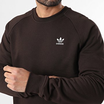 Adidas Originals - Sweat Crewneck Essential KE1141 Marron Foncé