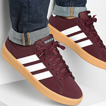 Adidas Sportswear - Baskets Grand Court 3.0 IH1484 Maroon Off White Gum 3