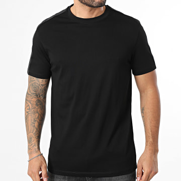Armani Exchange - XM001283-AF10361 Stripe T-Shirt Black