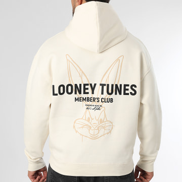 Looney Tunes - Sweat Capuche Rprst Bugs Beige