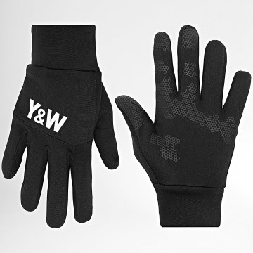 Y et W - Handschoenen Logo Zwart Wit