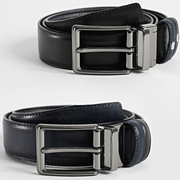 Classic Series - Gürtel Reversibel Marine Schwarz