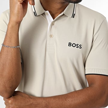 BOSS - Polo Manches Courtes Paddy Pro 50469102 Beige