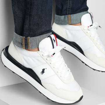 Polo Ralph Lauren - Zapatillas Train 89 Blanco Marino Rojo