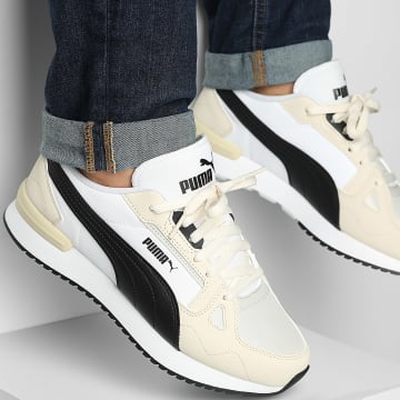 Puma - Baskets R78 Cyclone 404648 Alpine Snow Puma Black White