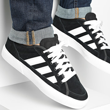 Adidas Originals - Baskets Court TNS Premiere KJ0973 Core Black Footwear White Blue Bird