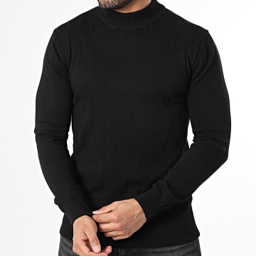 Classic Series - Jersey Cuello Chimenea 001 Negro