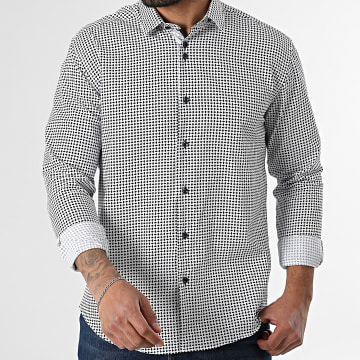 Classic Series - Camisa manga larga 111 Blanco Negro