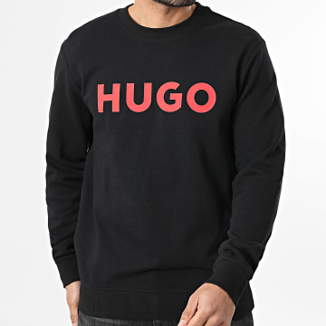 HUGO - Sweat Crewneck Dem 50477328 Noir