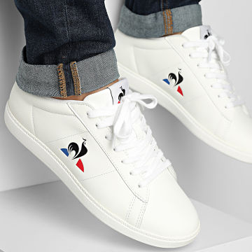 Le Coq Sportif - Zapatillas Courtset 2610458 Blanco Óptico Tan
