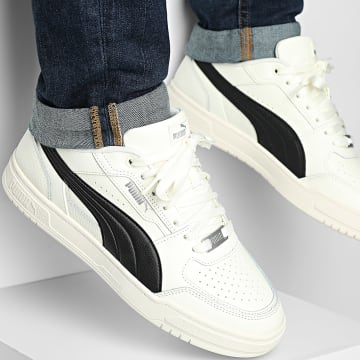 Puma - Zapatillas Puma Caven III Plus 404490 Blanco Negro Marfil Helado