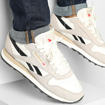 Reebok - Baskets Classic Leather 100230507 Chalk Stone Beige