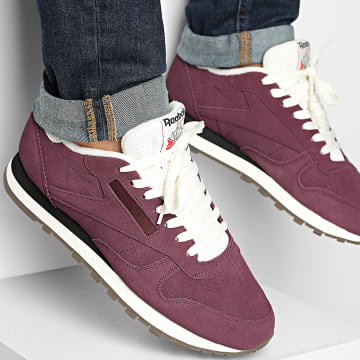 Reebok - Baskets Classic Leather 100230512 Chery Chalk Black