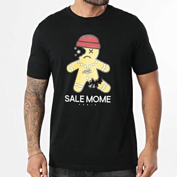 Sale Môme Paris - Tee Shirt Oversize Large Street'Gerbread Noir