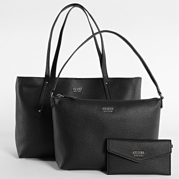 Guess - Pack of 2 Reversible Handbags and Women's Wallet PG964823 Black