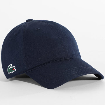 Lacoste - Casquette Logo Crocodile Bleu Marine