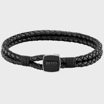 BOSS - Bracelet Tressé Seal 1580047M Noir