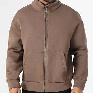 KZR - Sweat Zippé 270 Marron