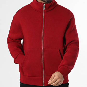KZR - Sweat Zippé 270 Bordeaux